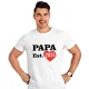 T-Shirt für Männer - Design PAPA est, Baumwolle