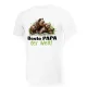 T-Shirt für Männer - Design Beste PAPA der Welt, Baumwolle