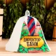 Шапка для бани - Директор бани, цвет белый, разноцветный