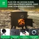 Учаг печь Ø 49 см + чугунный казан 22 л, плоское дно + кухонные принадлежности, узбекский чугунный казан для гриля и плова