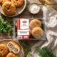 Beljaschi, Hefeteigtaschen, mit Schweine- und Rindfleischfüllung, frittiert, Lackmann, 450 g