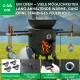  Set - Feuerofen mit Rohr Ø 44 cm+Kasan Ø 46,5 cm, 16 l +Thermometer+Herdplatte+Rollenset+Ablagetisch+Schaumlöffel+Schöpfkelle+Griff+Zahnstocherspende