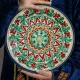 Lagan - KaraKalam R4, Rischtan Keramik, Ø 42 cm