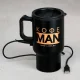 Термокружка с USB - Кофе man, нержавеющая сталь, 450 мл