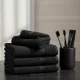 Полотенце, цвет чёрный, хлопок 100 %