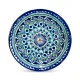Teller tief - Risсhtan Keramik R1, handbemalt, Ø 19 cm