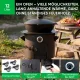 Utschak Feuerofen Ø 40 cm + Gusseisen-Kasan 12 L, flacher Boden + Küchenzubehör, Usbekischer Kochtopf aus Gusseisen