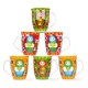 Tassen-Set - Design Matröschka, Porzellan, 6 Stk., 300 ml