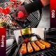 Grillhandschuhe, 2 Stk., hitzebeständig (Universalgröße)