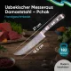 Usbekischer Messer aus Damaststahl – Pchak, 27 cm