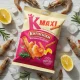 Brotchips mit dem Geschmack von gebratene Garnelen, Kirieschki, 60 g