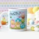 Ostern Tasse - Design Frohe Ostern, Hühner, Keramik, 330 ml