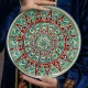 Ляган - КараКалам R2, Риштан керамика, Ø 42 см