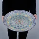 Lagan mit Deckel- KaraKalam LK-002, Rischtan Keramik, Ø 42 cm