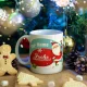 Кружка именная - Frohe Weihnachten, 2026, керамика, 330 мл