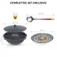 Set - Kasan 22 l + Lagan Ø 42 cm + Schaumlöffel 64 cm + Griff für den Kasan