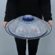Lagan mit Deckel- KaraKalam LK-003, Rischtan Keramik, Ø 42 cm