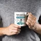 Tasse - Design Myslenno na rybalke, Keramik, 330 ml