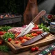 Usbekischer Messer Pchak, 29 cm mit Gravur G022 - Grill Meister