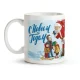 Tasse - S nowym godom, Ded Moros, Keramik, 330 ml