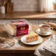 Torte - Napoleon, mit Vanillegeschmack und Preiselbeerfüllung, Lackmann, 400 g