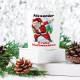 Кружка именная - Frohe Weihnachten, Сooler Weihnachtsmann, керамика, 330 мл