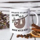Tasse - Der Kaffee ist kaputt! Ich bin immer noch müde, Keramik, 330 ml
