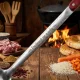 Шумовка узбекская для плова 48 см, с гравировкой - Главный по плову