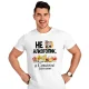 T-Shirt für Männer - Design Ne alkogolik, a somele, Baumwolle
