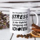 Tasse - Der Hauptgrund für Stress, Keramik, 330 ml