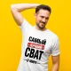 Футболка мужская - дизайн Самый лучший в мире сват, хлопок