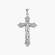 Крест, серебро 925°, 58 см