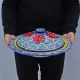 Pfannkuchenteller mit Deckel- KaraKalam TK-021, Rischtan Keramik, Ø 37 cm