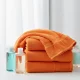 Полотенце, цвет оранжевый, хлопок 100 %