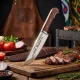 Usbekischer Messer Pchak, 29 cm mit Gravur G022 - Grill Meister