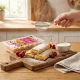 Bliny, Pfannkuchen Rollen mit Quark und Sauerkirschen, handgemacht, Alexander, 450 g