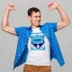 Футболка мужская именная - Павел, дизайн Сладкий, но не приторный, хлопок, размер 5XL