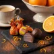 Конфеты желейные - Вдохновение, со вкусом апельсина, в глазури, 300 г