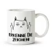 Кружка - Erkenne die zeichen, керамика, 330 мл