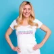 T-Shirt für Frauen - Design #MomLife, Baumwolle