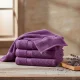 Handtuch, Farbe violett, Baumwolle 100 %