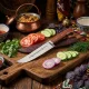 Узбекский нож Пчак, 29 см с гравировкой G016 - Кулинарная фея