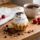 Tartelettes mit Baiser - Korsinochki, mit Apfelfüllung, Lat Sweets, 140 g