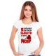T-Shirt für Frauen - Design Ya silnaya, Baumwolle