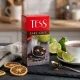 Schwarzer Tee - Earl Grey, mit Bergamotte-Aroma und Zitrusschalen, Tess, 25 x 1,6 g     