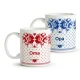 Tasse - Design Oma und Opa, Fröhliche Ostern, Keramik, 2 Stk., 330 ml