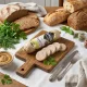 Leberwurst - Malütka mit Knoblauch, Dymow, 220 g