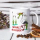 Tasse - Niemals aufgeben!, Keramik, 330 ml