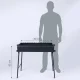 Klappgrill SchaschlykOFF 80 für 14 Spieße, Stahl 2 mm