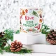 Кружка именная - дизайн Frohe Weihnachten und ein glückliches Neues Jahr, керамика, 330 мл